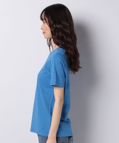 BENETTON (women)(ベネトン（レディース）)/クルーネック裾ロゴ刺繍半袖Tシャツ・カットソー/img66