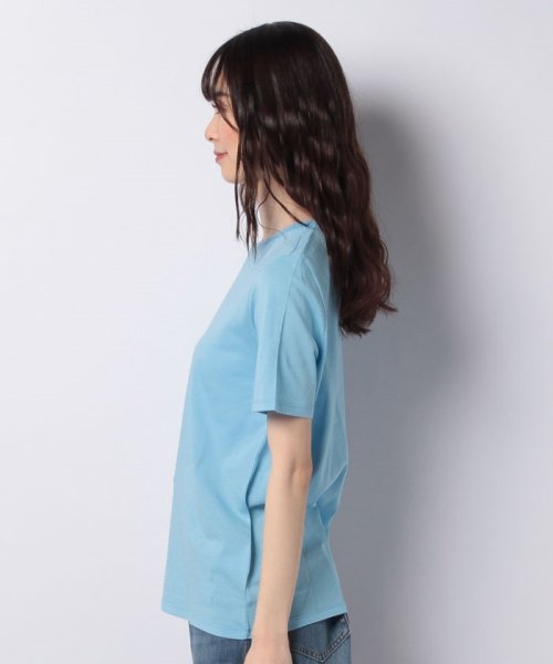 BENETTON (women)(ベネトン（レディース）)/クルーネック裾ロゴ刺繍半袖Tシャツ・カットソー/img70