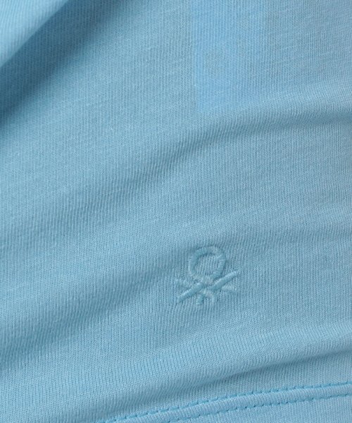 BENETTON (women)(ベネトン（レディース）)/クルーネック裾ロゴ刺繍半袖Tシャツ・カットソー/img73