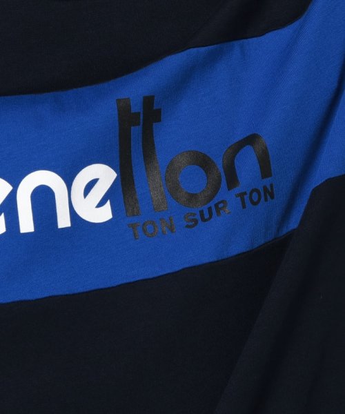 BENETTON (mens)(ベネトン（メンズ）)/パネルカラーロゴTシャツ・カットソー/img17