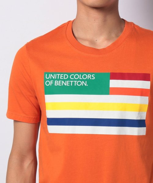 BENETTON (mens)(ベネトン（メンズ）)/レインボーフラッグTシャツ・カットソー/img24