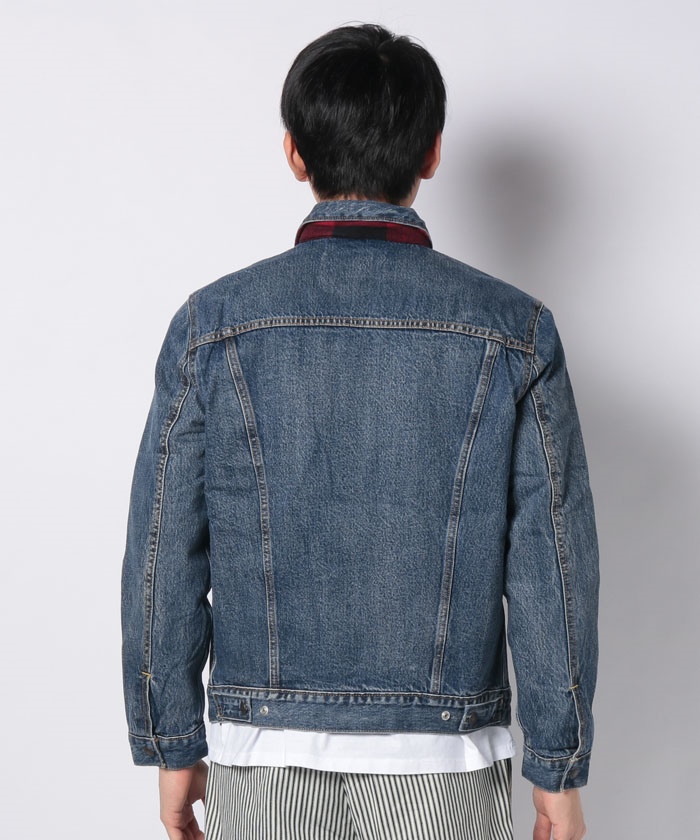 lined levis trucker jacket