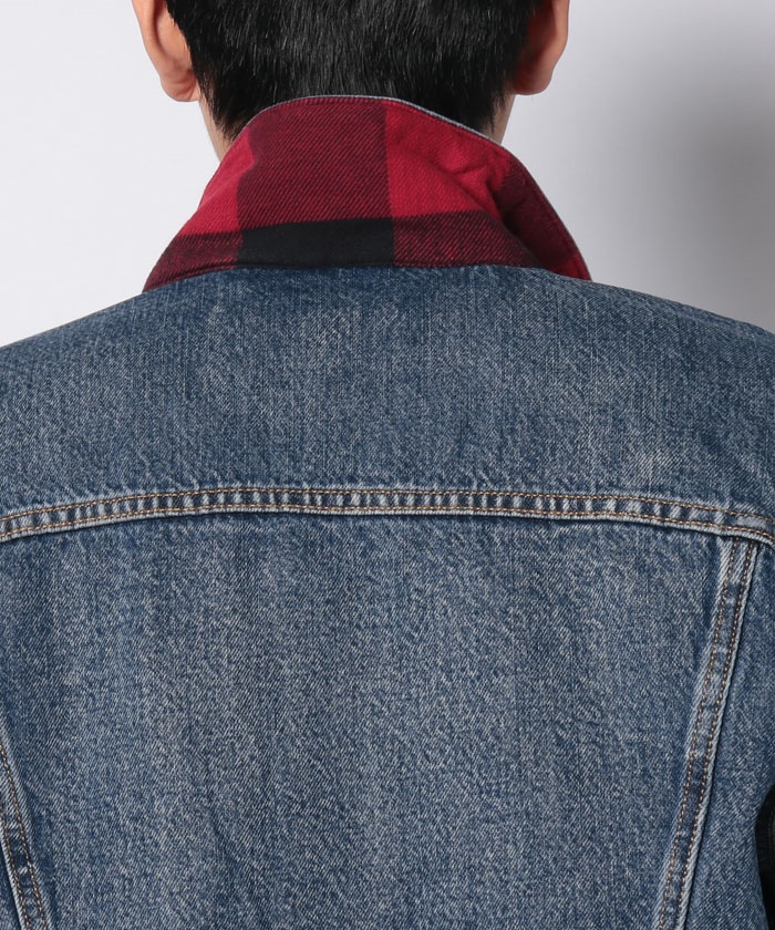 lined trucker jacket levis