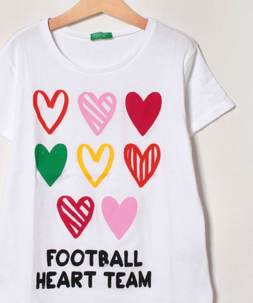 BENETTON (UNITED COLORS OF BENETTON GIRLS)(ユナイテッド　カラーズ　オブ　ベネトン　ガールズ)/メッセージポップカラーTシャツ・カットソー/img07