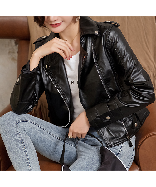 全品送料無料 すぐ届く ショルダーディテール レザージャケット まとめ買い歓迎 Theblindtigerslidell Com