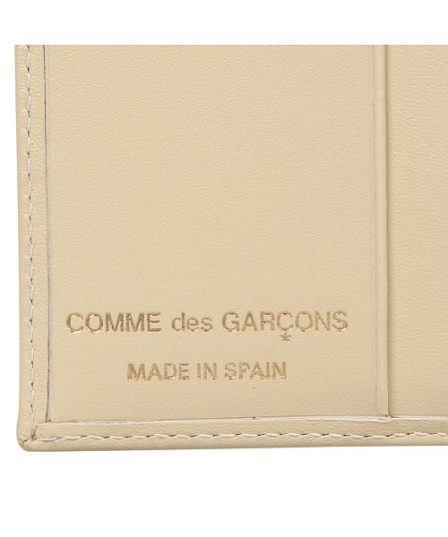 COMME des GARCONS(コムデギャルソン)/コムデギャルソン COMME des GARCONS 財布 二つ折り メンズ レディース 本革 CLASSIC WALLET オフ ホワイト SA0641/img04