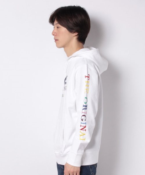 LEVI’S OUTLET(リーバイスアウトレット)/GRAPHIC PO HOODIE B 90S LOGO TEXT WHITE/img01