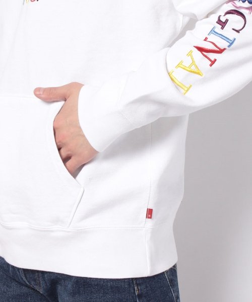 LEVI’S OUTLET(リーバイスアウトレット)/GRAPHIC PO HOODIE B 90S LOGO TEXT WHITE/img04