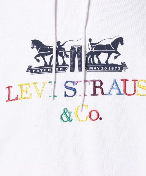 LEVI’S OUTLET(リーバイスアウトレット)/GRAPHIC PO HOODIE B 90S LOGO TEXT WHITE/img05