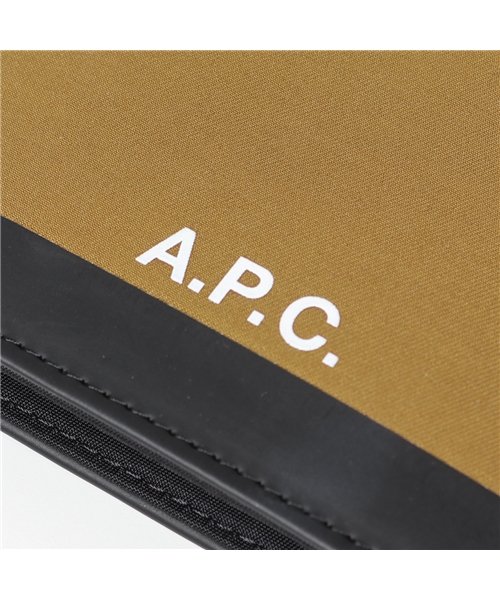 A.P.C.(アーペーセー)/【APC A.P.C.(アーペーセー)】COEAK H63330 porte cartes savile 二つ折り財布 ミニ財布 豆財布 CAB/CAMEL メ/img04