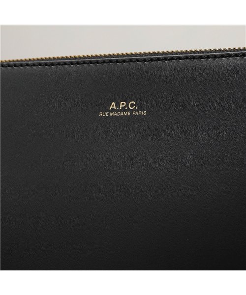 A.P.C.(アーペーセー)/【APC A.P.C.(アーペーセー)】PXBGO F61404 Sarah レザー ショルダーバッグ ポシェット LZZ/NOIR 鞄 レディース /img05