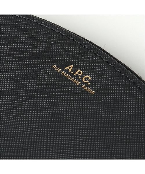 A.P.C.(アーペーセー)/【APC A.P.C.(アーペーセー)】PXBJQ F63219 compact demi ミニ財布 豆財布 NOIR ブラック/img04