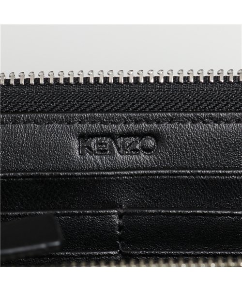 KENZO(ケンゾー)/【KENZO(ケンゾー)】5PM505 L46 99 LONG ZIP WALLET レザー ラウンドファスナー 長財布 小銭入れ付き ロゴ メンズ/img05