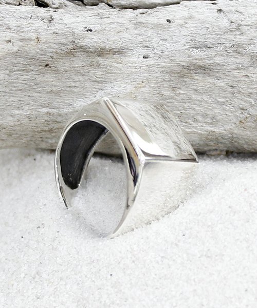 MAISON mou(メゾンムー)/【YArKA/ヤーカ】rectangle plain ring[reck]/プレーン四角リング[レック]/img03