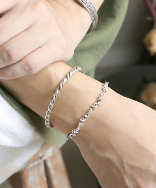 MAISON mou(メゾンムー)/【YArKA/ヤーカ】silver925 star jewelry collecttion star chain bracelet [chast1]/スタージュ/img11