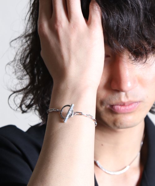 MAISON mou(メゾンムー)/【YArKA/ヤーカ】silvevr925 2way bracelet&ankle  [cirpor1]/２ウェイブレスレット&アンクレット/img02