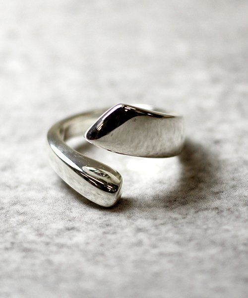 MAISON mou(メゾンムー)/【YArKA/ヤーカ】silver925 thick pole design ring[thi]/シックポールデザインリング/img01
