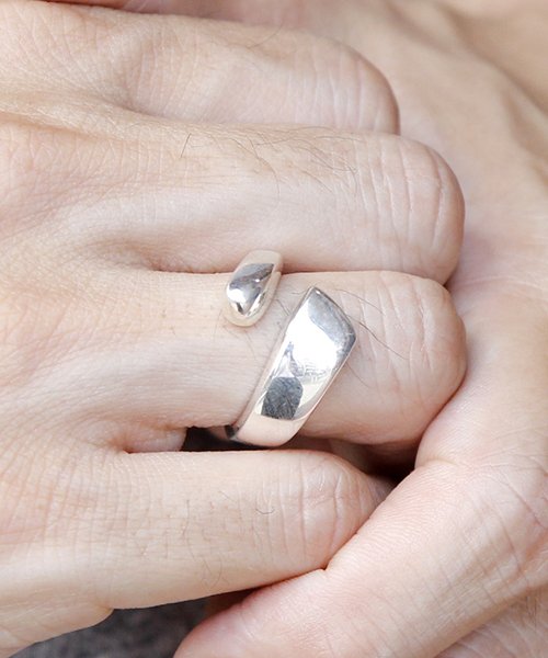 MAISON mou(メゾンムー)/【YArKA/ヤーカ】silver925 thick pole design ring[thi]/シックポールデザインリング/img05
