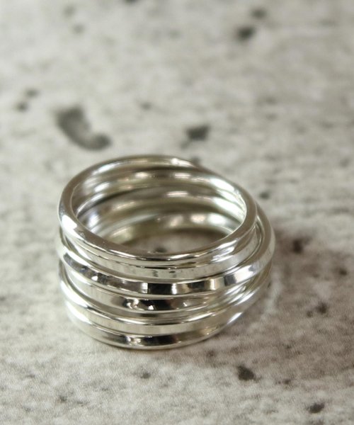 MAISON mou(メゾンムー)/【YArKA/ヤーカ】silver925  coil design ring[kees2]/シルバー925コイルデザインリング/img09