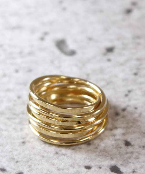 MAISON mou(メゾンムー)/【YArKA/ヤーカ】silver925  coil design ring[kees2]/シルバー925コイルデザインリング/img10