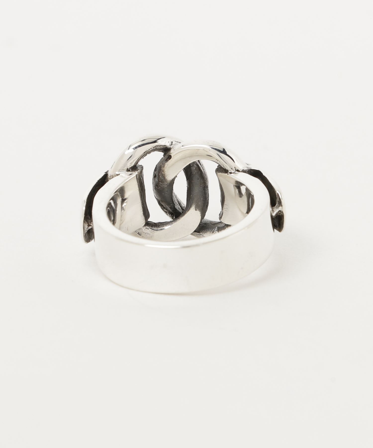 YArKA/ヤーカ】silver925 chain motif ring [pachi]/シルバー925