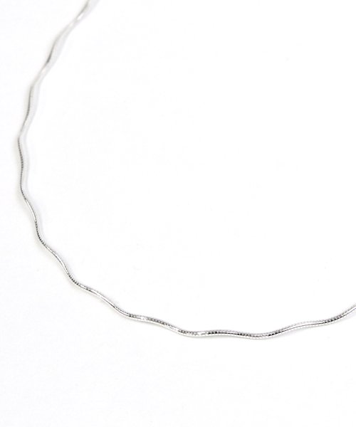 MAISON mou(メゾンムー)/【YArKA/ヤーカ】silver925 simple snake necklace[eaw]/シンプルスネークネックレス(チョーカー）/img08