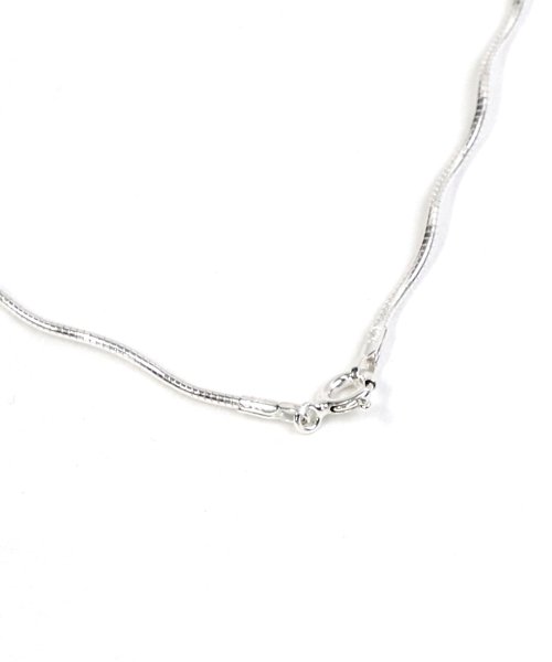 MAISON mou(メゾンムー)/【YArKA/ヤーカ】silver925 simple snake necklace[eaw]/シンプルスネークネックレス(チョーカー）/img09