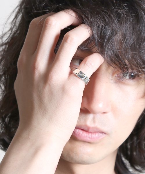 MAISON mou(メゾンムー)/【YArKA/ヤーカ】silver925 warped 7mm ring[ta2]/歪7mmリング シルバー925 /img05