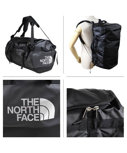 THE NORTH FACE(ザノースフェイス)/ノースフェイス THE NORTH FACE リュック ボストンバッグ ダッフルバッグ メンズ BASE CAMP DUFFEL S ブラック レッド イエロー/img01