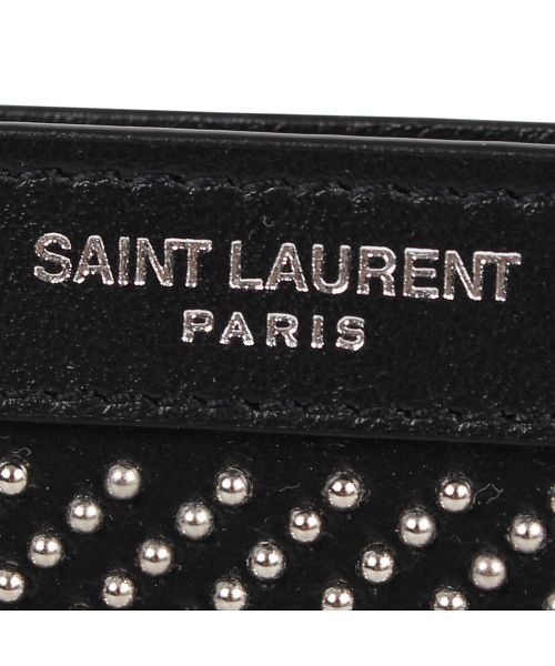 SAINT LAURENT PARIS(サンローラン パリ)/サンローラン パリ SAINT LAURENT PARIS 財布 二つ折り メンズ STUD－EMBELLISHED WALLET ブラック 黒 3613200/img05