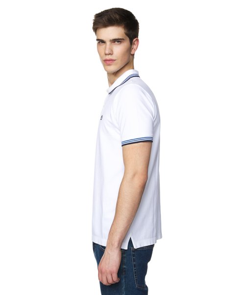 BENETTON (mens)(ベネトン（メンズ）)/ラインストレッチポロシャツ/img01