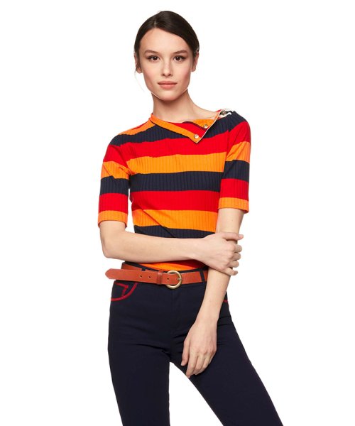 セール サイドボタンボーダーテレコハイネック半袖tシャツ カットソー ベネトン レディース Benetton Women Magaseek セール サイドボタンボーダーテレコハイネック半袖tシャツ カットソー ベネトン レディース Benetton Women Magaseek