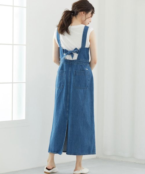 セール Web限定 Lee Vis デニムサロペットスカート ビス Vis Magaseek