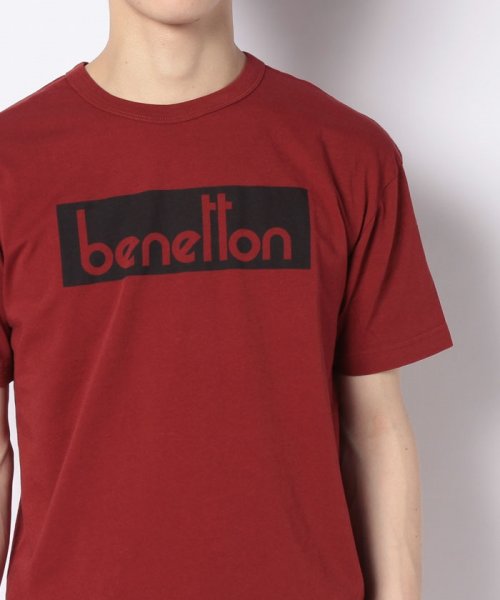 BENETTON (mens)(ベネトン（メンズ）)/ロゴドロップショルダーTシャツ・カットソー/img29