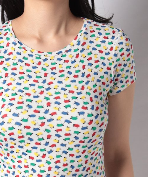 BENETTON (women)(ベネトン（レディース）)/総柄ベーシック半袖Tシャツ・カットソー/img42