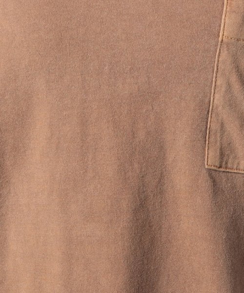 STYLEBLOCK(スタイルブロック（レディース）)/天竺ピグメント加工ビッグシルエットポケット半袖Tシャツカットソー/img04