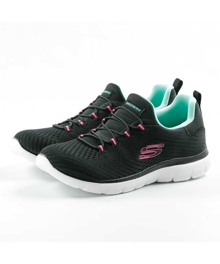 スケッチャーズ SKECHERS サミット スリッポン W レディース スニーカー シューズ 靴 ランニング ウォーキング トレーニング  メモリーフォーム HI