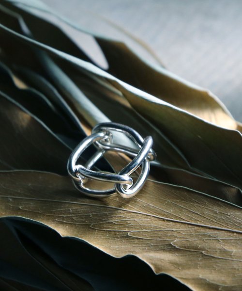 MAISON mou(メゾンムー)/【YArKA/ヤーカ】silver925 4 oval parts ring[jens]/4楕円パーツリング　/img01