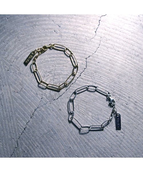 MAISON mou(メゾンムー)/【YArKA/ヤーカ】silver925 narrow parts bracelet[tgi]/チェーンブレスレット シルバー925 /img01