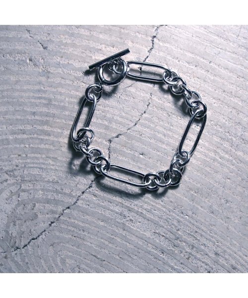 MAISON mou(メゾンムー)/【YArKA/ヤーカ】silver925 mix chain bracelet [HB2]/ミックスチェーンブレスレット シルバー925 /img01