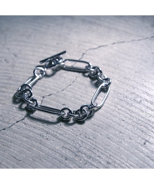 MAISON mou(メゾンムー)/【YArKA/ヤーカ】silver925 mix chain bracelet [HB2]/ミックスチェーンブレスレット シルバー925 /img02