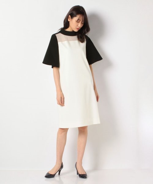 セール ポンチ バイカラーシースルーワンピース ピエール カルダン Pierre Cardin Magaseek セール ポンチ バイカラーシースルーワンピース ピエール カルダン Pierre Cardin Magaseek