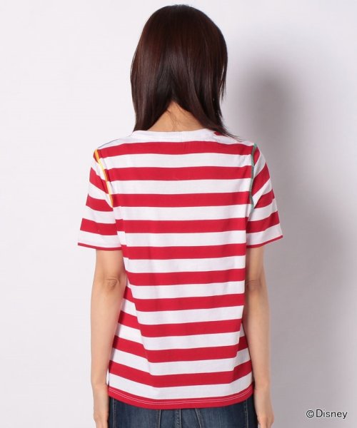 BENETTON (women)(ベネトン（レディース）)/【Disneyコラボ】ヒューイデューイルーイ半袖ボーダーTシャツ/img07