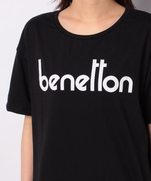 BENETTON (women)(ベネトン（レディース）)/ブランドロゴオーバーサイズTシャツ・カットソー/img03