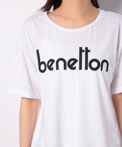 BENETTON (women)(ベネトン（レディース）)/ブランドロゴオーバーサイズTシャツ・カットソー/img07
