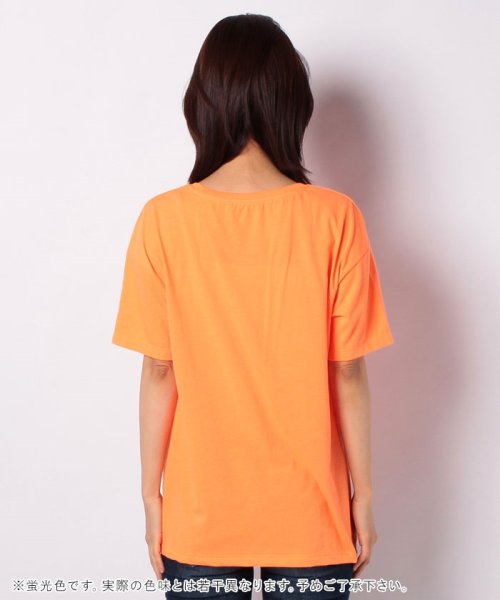 BENETTON (women)(ベネトン（レディース）)/ブランドロゴオーバーサイズTシャツ・カットソー/img10