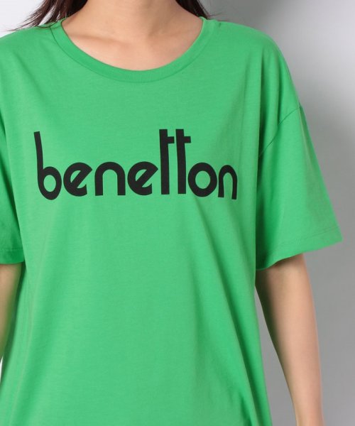 BENETTON (women)(ベネトン（レディース）)/ブランドロゴオーバーサイズTシャツ・カットソー/img15