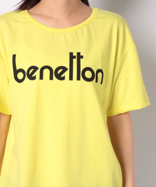 BENETTON (women)(ベネトン（レディース）)/ブランドロゴオーバーサイズTシャツ・カットソー/img19
