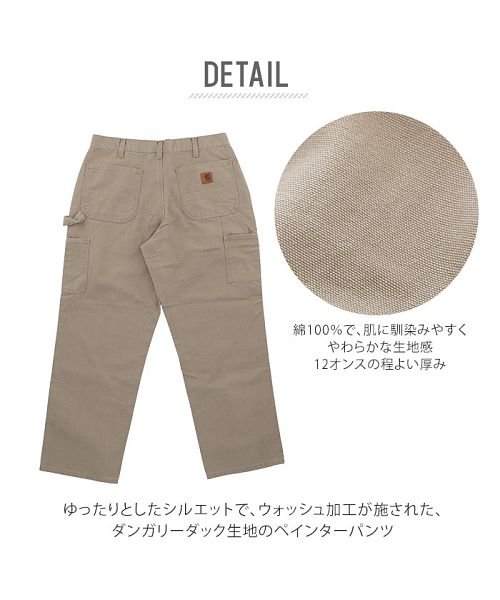 BACKYARD FAMILY(バックヤードファミリー)/Carhartt カーハート B11 Washed Duck Work Dungaree/img02