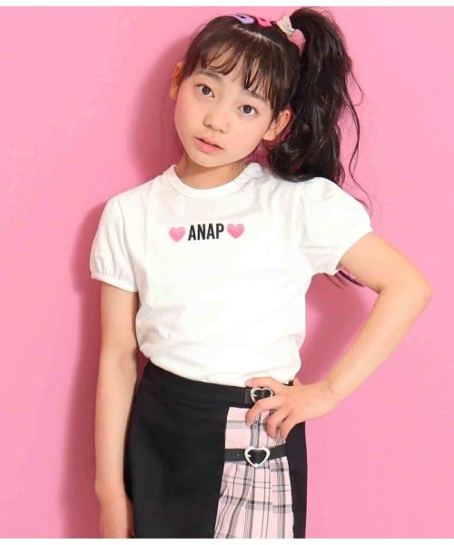 ANAP KIDS(アナップキッズ)/シンプルパフスリーブTシャツ/img02